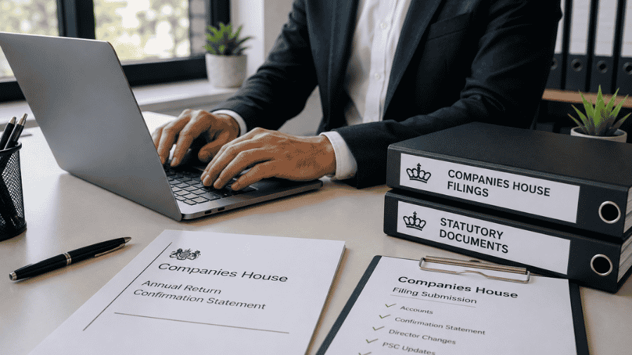 UK accountants preparing Companies House filings