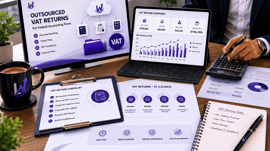 Outsourced VAT returns Ireland accounting firms