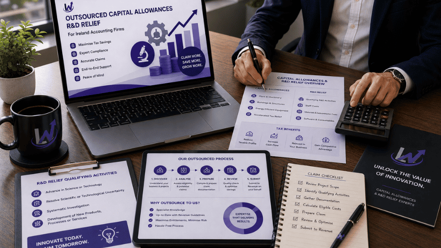 Outsourced capital allowances R&D relief Ireland accounting firms